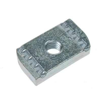 RS PRO Zinc Plated Plain Channel Nut M6 176-6942