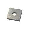 RS PRO Square Bracket Hot Dip Galvanised Metal Flat Plate Fitting Bracket for Channel Support Systems 176-6950