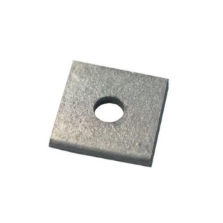 RS PRO Square Bracket Hot Dip Galvanised Flat Plate Fitting for Channel Support System 40 x 3 mm 176-6952