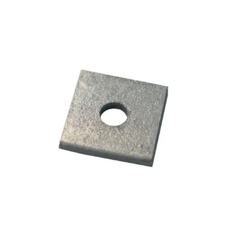 RS PRO Square Bracket Hot Dip Galvanised Flat Plate Fitting for Channel Support System 40 x 3 mm 176-6952