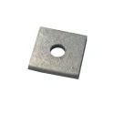RS PRO Square Bracket Hot Dip Galvanised 12mm Hole, 40 x 5mm 176-6956