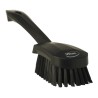 Vikan Hard Bristle Black Scrubbing Brush with 36 mm Bristle Length, Polyester Bristle Material 41929