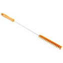 Vikan Orange Bottle Brush Polyester Bristles, 9 mm Bristle Length, 500 mm Overall Length, 20 mm Diameter 53767