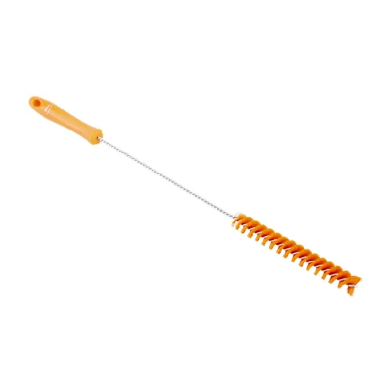 Vikan Orange Bottle Brush Polyester Bristles, 9 mm Bristle Length, 500 mm Overall Length, 20 mm Diameter 53767