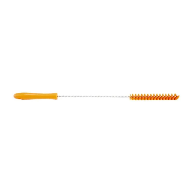 Vikan Orange Bottle Brush Polyester Bristles, 9 mm Bristle Length, 500 mm Overall Length, 20 mm Diameter 53767