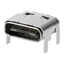 Molex Right Angle Surface Mount Female USB Connector, 1 Port, USB Type C 3.2, 30V, 5A Current, Model 201267-0005