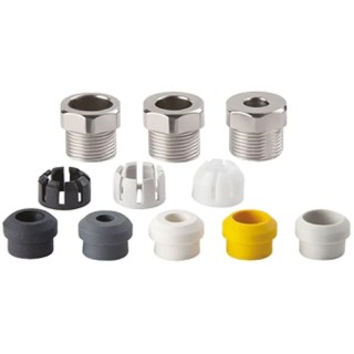 Bulgin 7000 Series Metal Cable Gland Kit 11 Pieces Including Gland, Gland Nut, and Cages PXM7088/1315