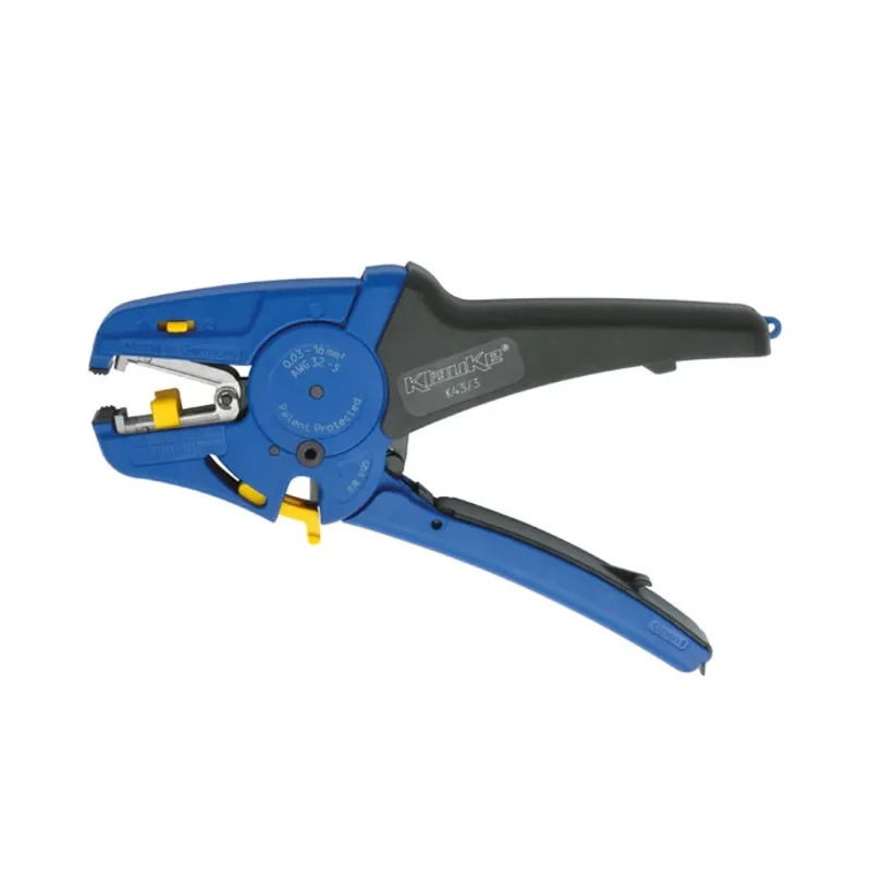 Klauke Stranded Conductor Ergonomic Grip Wire Stripper 0.03 To 16 mm² K433