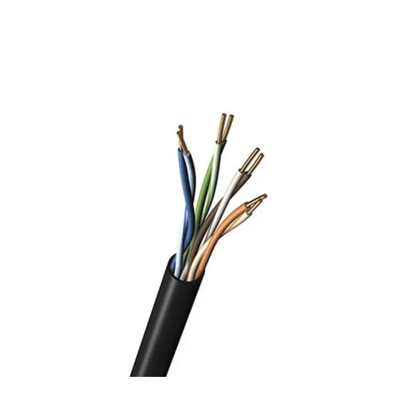 Belden Industrial Grade Unscreened Cat5e Ethernet Cable 305 m, Solid Copper Conductors, Black PVC Jacket 7918A