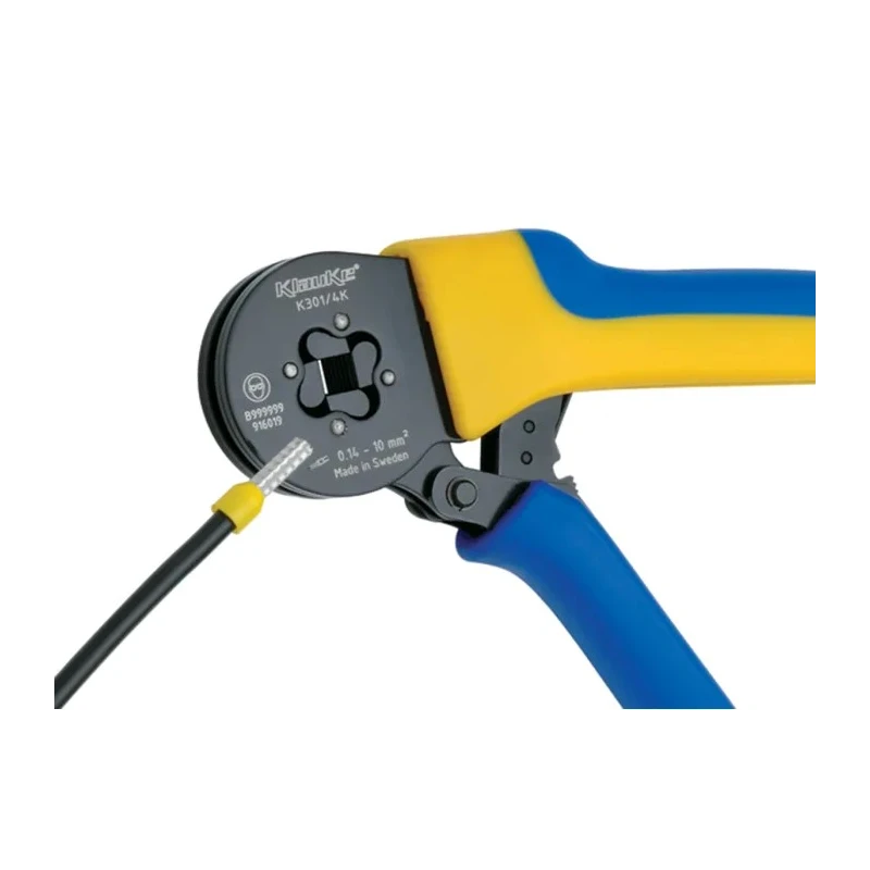Klauke Hand K3014K Self-Setting Crimp Tool 175 mm Length for Cable End-Sleeves K3014K