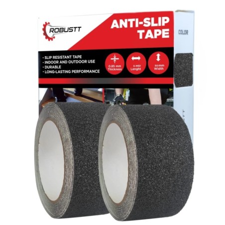 Buy Robustt Anti Skid/AntiSlip 5mx50mm Adhesive Tape -Pack Of 2