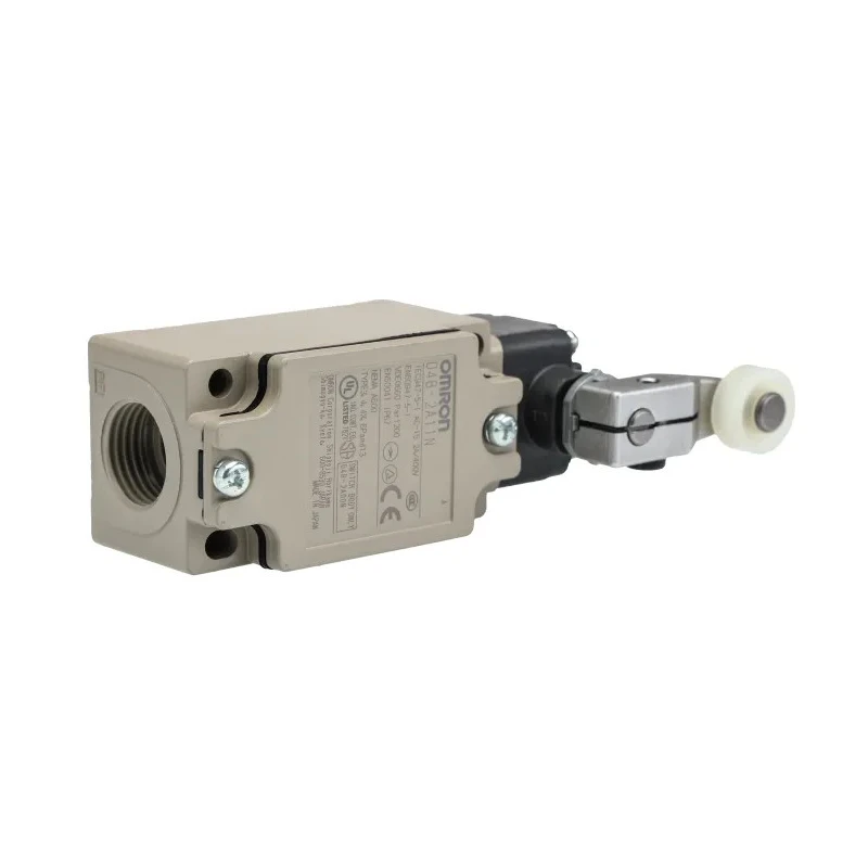 Omron D4B-N Series Roller Lever Limit Switch 2 NC Contacts IP67 Metal Housing 600V D4B-2A11N