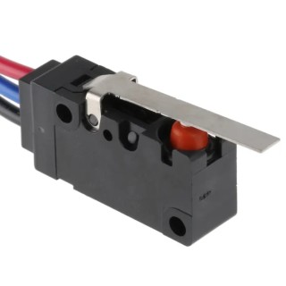 Omron Micro Switch Hinge Lever Wire Terminal 3A 250 V AC SPCO IP67 D2VW-5L1-1MS