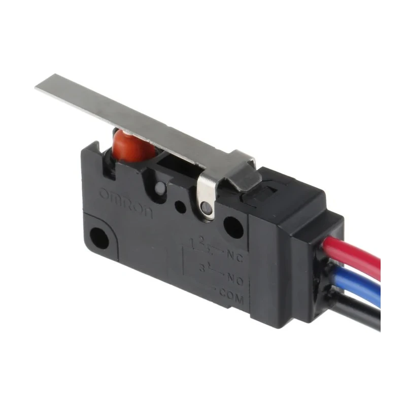 Omron Micro Switch Hinge Lever Wire Terminal 3A 250 V AC SPCO IP67 D2VW-5L1-1MS