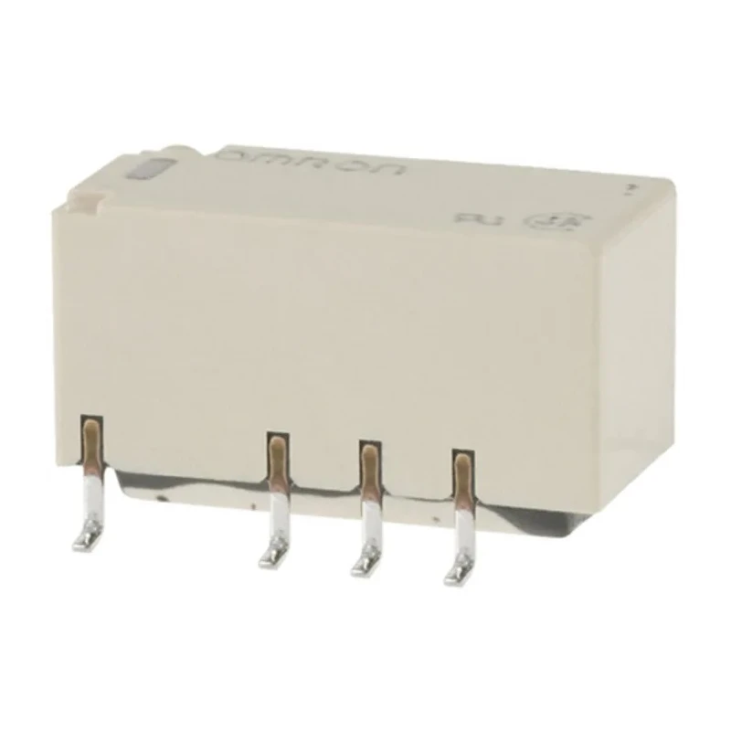Omron Surface Signal Relay 12V DC Coil, 2A Switching Current, DPDT Contact Configuration G6S-2F DC12