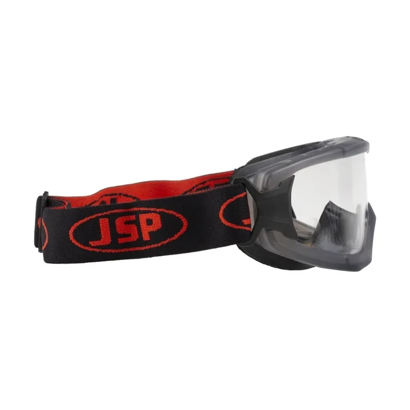 JSP EVO Safety Goggles with Clear Lenses Ventilated Protective Eyewear AGM020-623-051