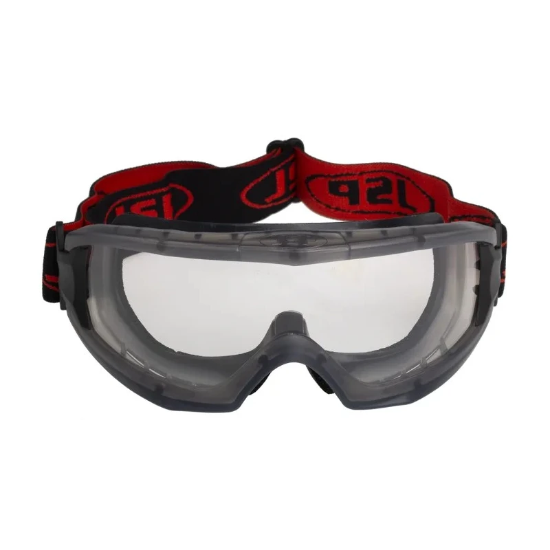 JSP EVO Safety Goggles with Clear Lenses Ventilated Protective Eyewear AGM020-623-051