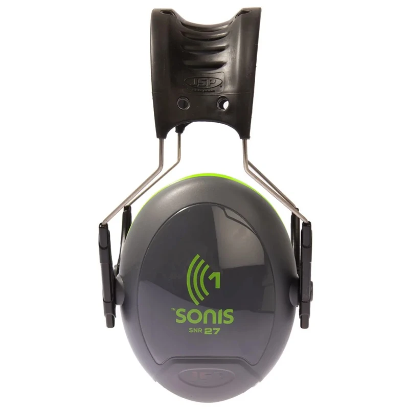 JSP Sonis Ear Defender with Headband, 27 dB Attenuation, Grey AEB010-0AY-851