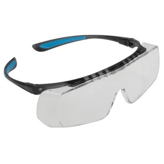 JSP Safety Glasses & Shield Dust Resistant Anti-Mist Gas Resistant Anti-Fog Scratch Resistant Hydrophobic ASA940-0A3-051