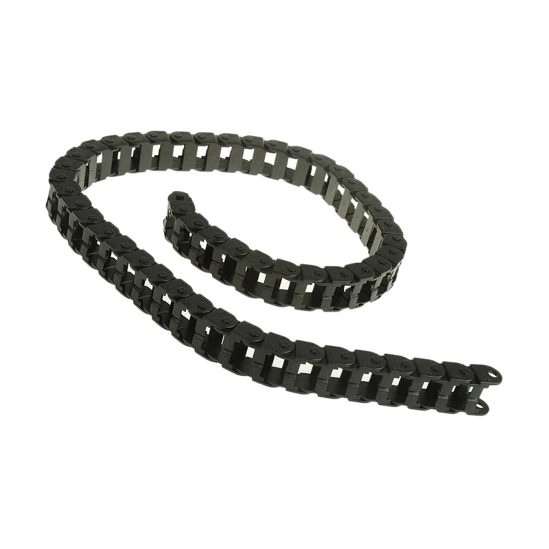 Igus Black Cable Trunking, Width 28.2 mm x Depth 19.3 mm, Length 1 m, Minimum Bend Radius 38 mm, Igumid NG E08.20.038.0