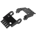 Igus Polymer Cable Trunking Accessory Cable Chain Mounting Bracket 35 mm Height 61 mm Width 114.4.12PZ