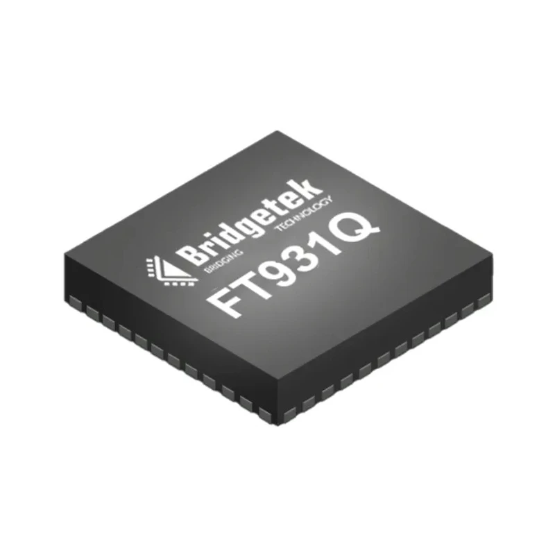 Bridgetek 32 bit FT32B FT93 Microcontroller 100 MHz 128kB FLASH 56-Pin QFN FT931Q-T