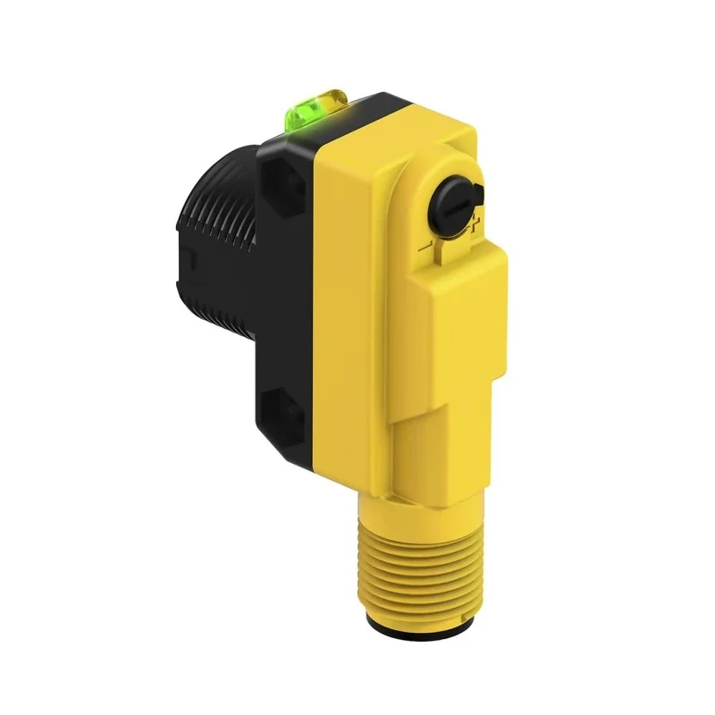 Banner Through Beam Photoelectric Sensor Block Style 20 m Detection Range NPN Output IP67 QS18VN6RQ8