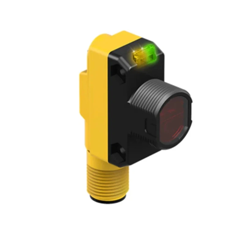 Banner Through Beam Photoelectric Sensor Block Style 6.5 m Detection Range NPN Output IP67 QS18VN6LVQ8