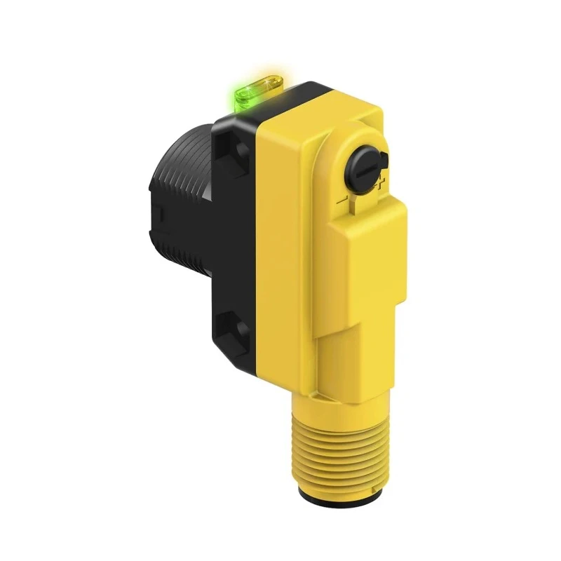 Banner Through Beam Photoelectric Sensor Block Style 6.5 m Detection Range NPN Output IP67 QS18VN6LVQ8