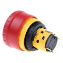 Idec XA Series Emergency Stop Push Button Panel Mount 16mm Cutout DPST IP65 XA1E-BV3U02R