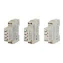 Omron H3DS Series DIN Rail Timer Relay, 24 to 48 V dc 230 V ac, 24 V ac, 0.1 s to 120 h, Multifunction SPDT Contact H3DS