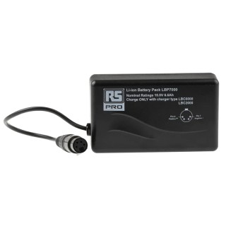 RS PRO 15 V Lithium-ion Rechargeable Battery Pack 6.6 Ah 12 Cells United Kingdom 176-9361