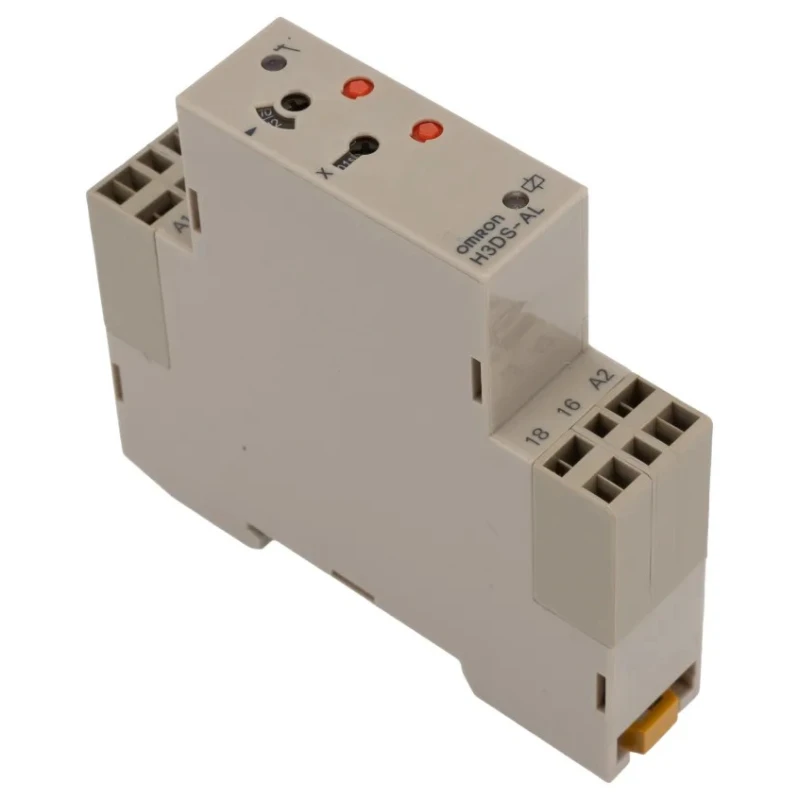Omron DIN Rail Timer Relay 2 Contact SPDT, 24 to 48 V dc 230V ac, 0.1 s to 120 h, ON Delay Function H3DS