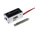 RS PRO DC D-Frame Pull Action Linear Solenoid 2.2 kg Magnetic Force 12V 40 mm Length 14 mm Width 19 mm Depth 177-0115