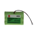 RS PRO 3.6 V Nickel Metal Hydride Rechargeable Battery Pack 600 mAh 3 Cells Lead Terminals 176-9370