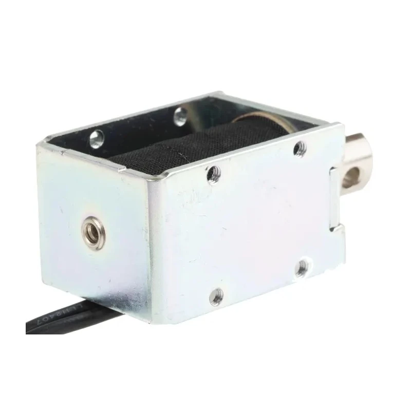 RS PRO Linear Pull Action DC D-Frame Solenoid 6V, 40mm Length x 24mm Width x 29mm Depth 177-0119
