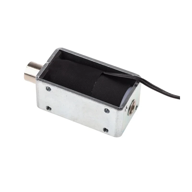 RS PRO Linear Solenoid Pull Action 24 VDC 58 mm Length 25.4 mm Width 31.8 mm Depth 177-0125