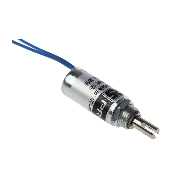 RS PRO Linear Solenoid Pull Action 26.2 mm Length 40W Closed Power Continuous Model 177-0142
