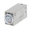 Omron DIN Rail Timer Relay 2-Contact DPDT Switch, ON Delay, 125 V dc 200-230 V ac, 0.04 to 30 s, H3Y-2 AC200-230 30S