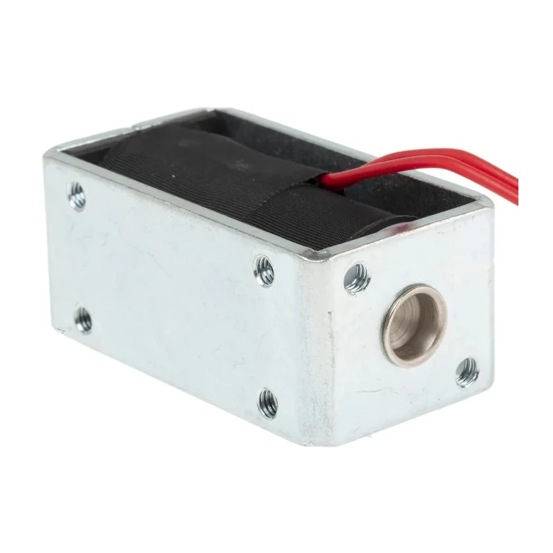 RS PRO Pull Action DC 12V Linear Solenoid 58 mm Length 25.4 mm Width 31.8 mm Depth 177-0127