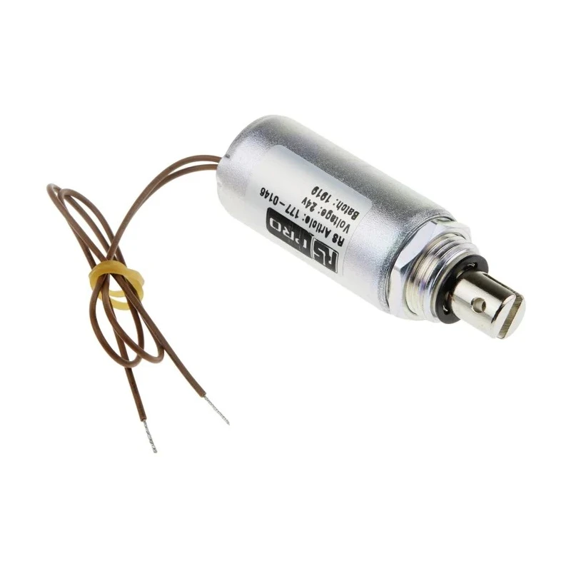 RS PRO Pull Action Linear Solenoid 50.8 mm 24V 100W Tubular Pull-Action 177-0146