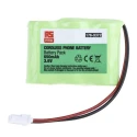 RS PRO 3.6 V Nickel Metal Hydride Rechargeable Battery Pack 650 mAh 3 Cells 176-9372