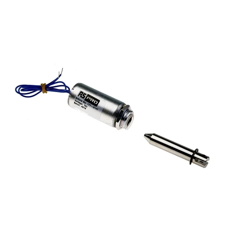 RS PRO Pull Action Tubular Linear Solenoid 50.8 mm Length 100W DC 12V 177-0147