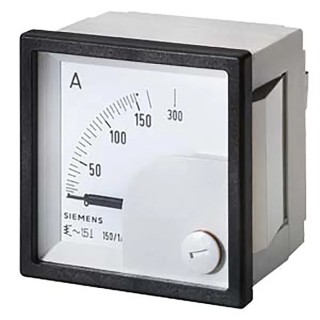 Siemens SENTRON Analogue Panel Ammeter AC Moving Iron 200 A 3NJ6900-4HF21