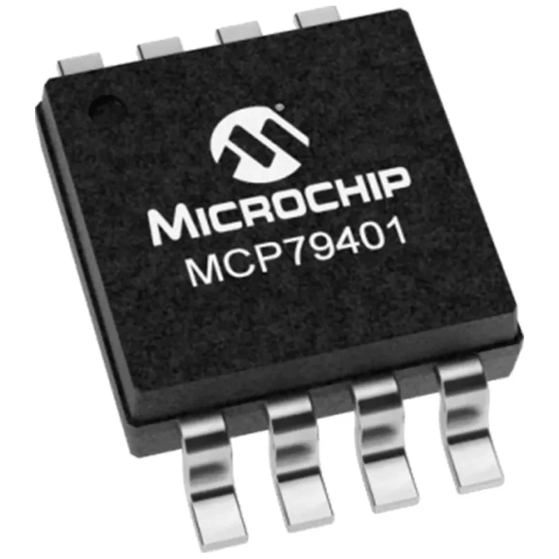 Microchip Real Time Clock 64 bit, 8-Pin SOIC Surface Mount, I2C Interface MCP79401-I/SN