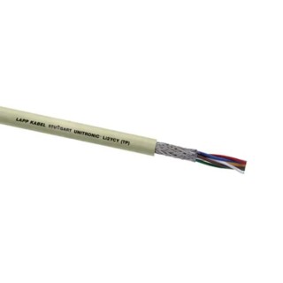 Lapp Unitronic Series 8 Pairs Data Cable 0.22 mm², 50 m Length, 250V, Polyvinyl Chloride Grey Sheath 0031323