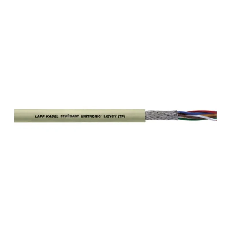 Lapp Unitronic Series Data Cable 2 Pairs 4 Cores 0.22 mm² 50 m Grey Sheath Polyvinyl Chloride 0031320