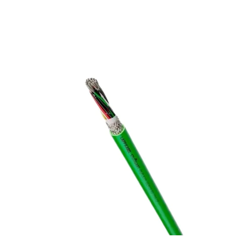 Lapp ÖLFLEX SERVO FD Control Cable 8 Cores 0.25mm² 24 AWG Screened Stranded Green Polypropylene Sheath 50 m 0036921