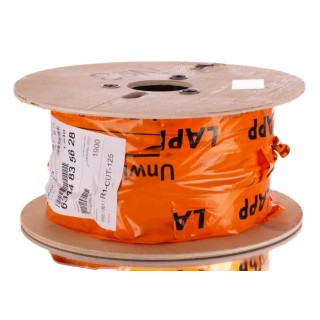 Lapp OLFLEX HEAT 180 EWKF Power Cable 5 Cores 16 AWG 50m Black Silicone Rubber Sheath 300V/500V 180°C 00469113