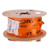 Lapp OLFLEX HEAT 180 EWKF Power Cable 5 Cores 16 AWG 50m Black Silicone Rubber Sheath 300V/500V 180°C 00469113